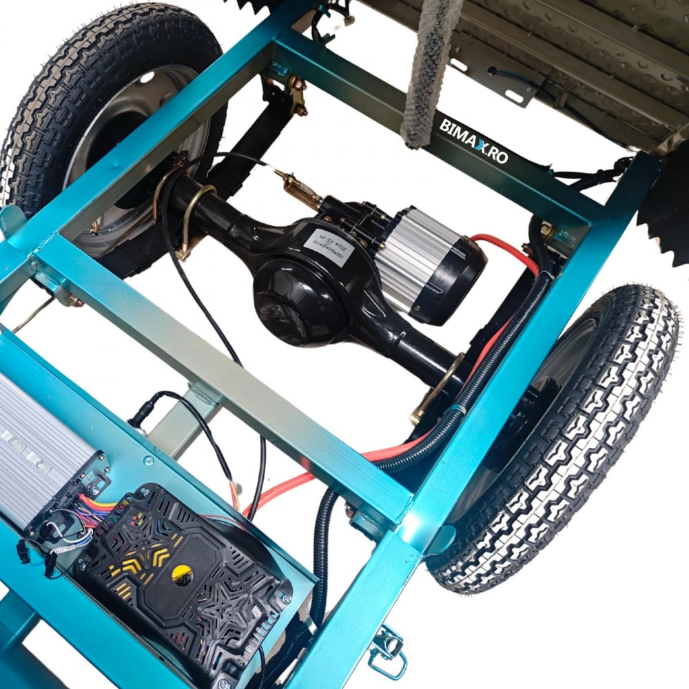 Triciclu Electric cu remorca 1350W, Fara Permis (viteza max 25km/h), RDB L-KLASS 4, Omologata, CIV inclus [10]