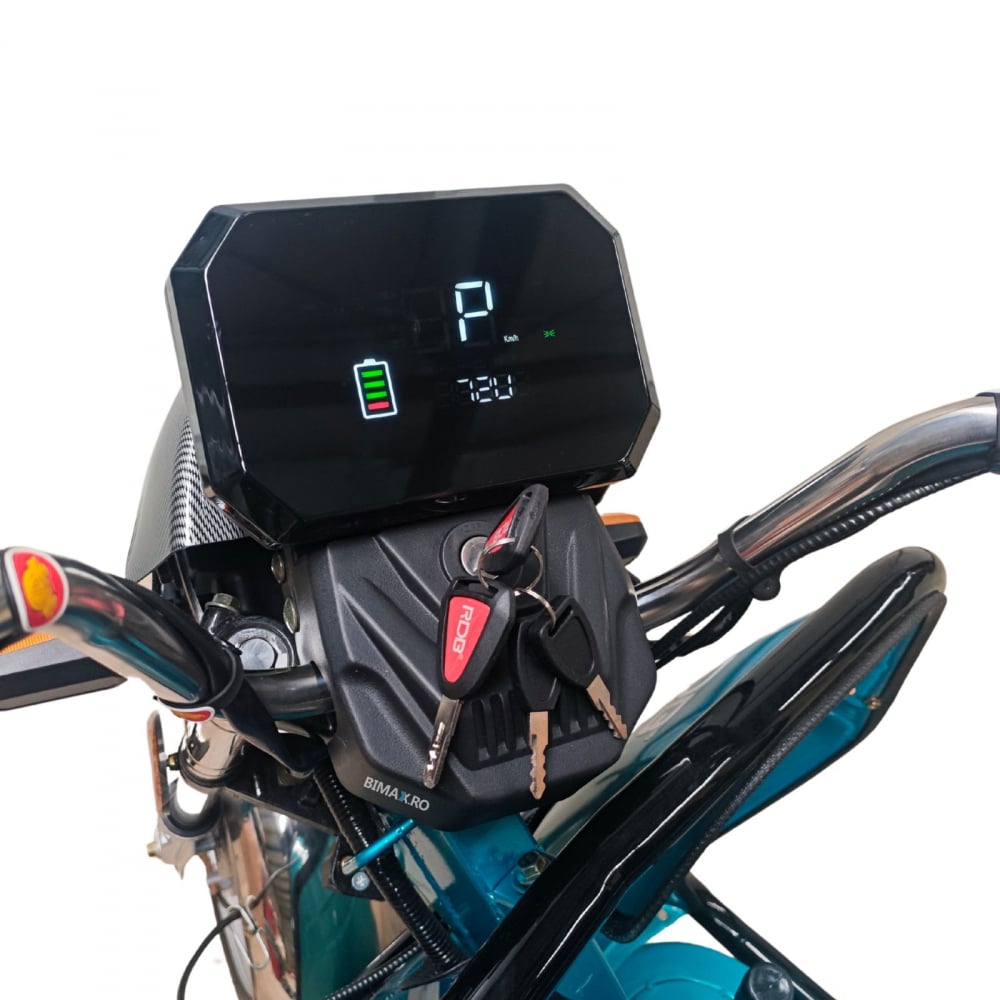 Triciclu Electric cu remorca 1350W, Fara Permis (viteza max 25km/h), RDB L-KLASS 4, Omologata, CIV inclus [11]