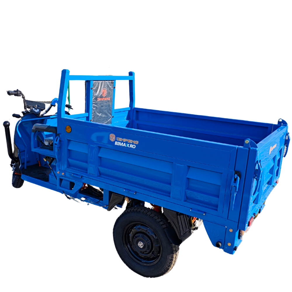 Triciclu electric cu remorca, basculabil la buton, motor 3900W, baterii 58Ah, Viteza 25km/h, Dump [7]