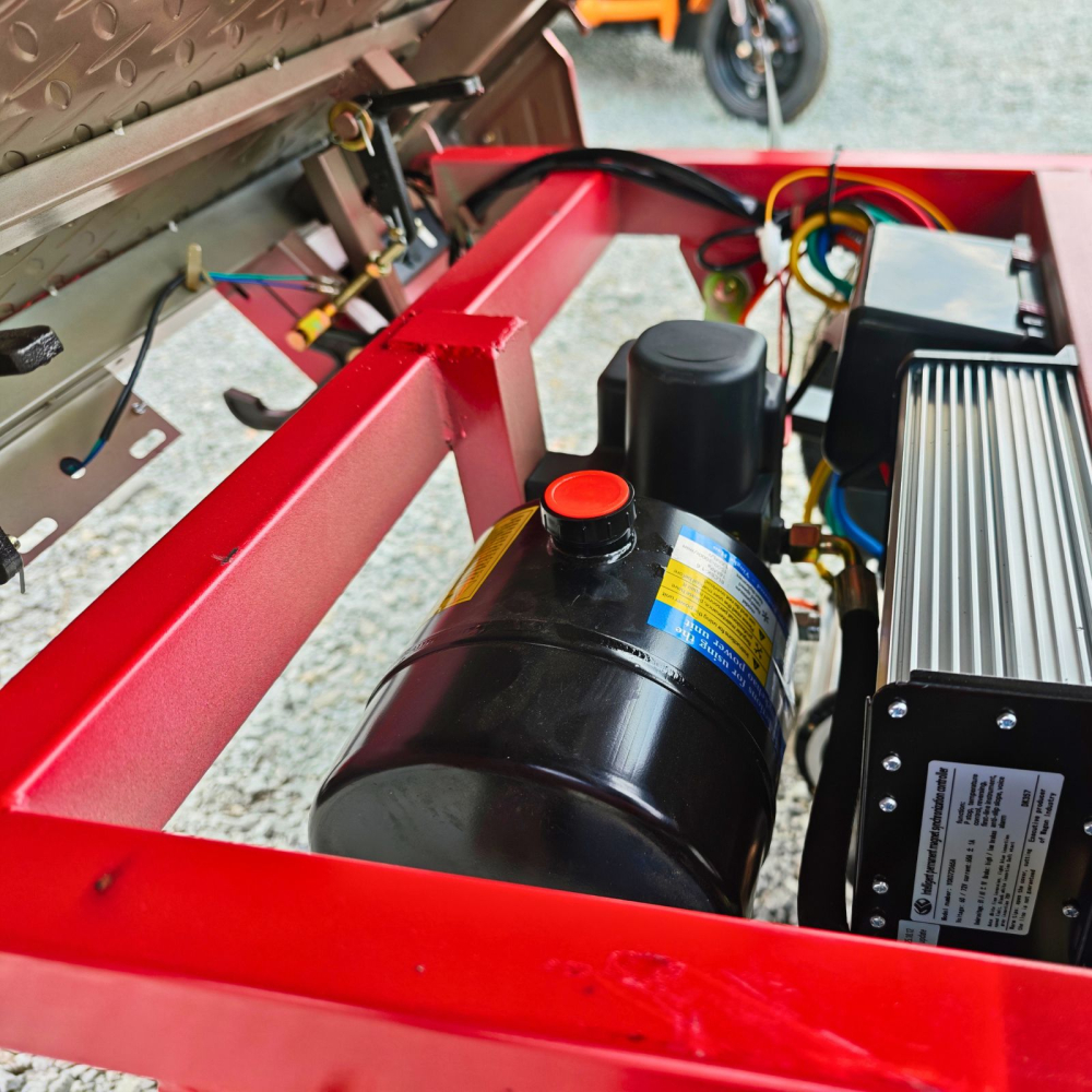 Triciclu Electric cu remorca basculabila la buton, 4000W, Fara Permis, RDB XL-KLASS 4 HIDRAULIC, CIV inclus [7]