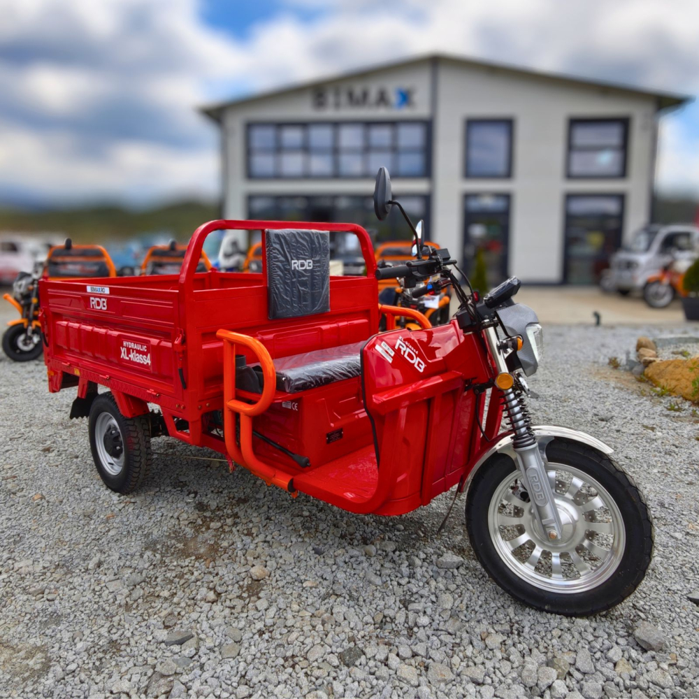 Triciclu Electric cu remorca basculabila la buton, 4000W, Fara Permis, RDB XL-KLASS 4 HIDRAULIC, CIV inclus [3]