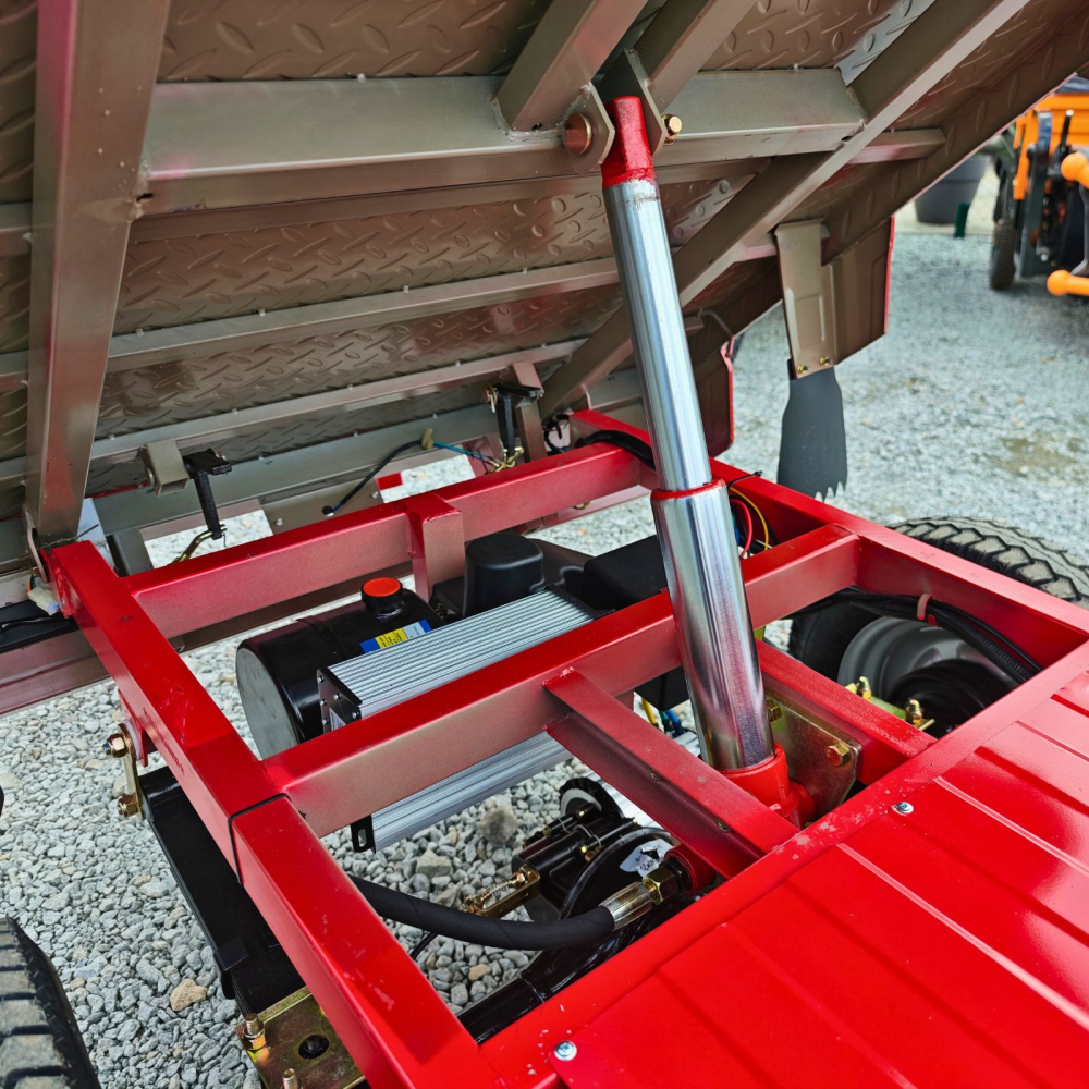 Triciclu Electric cu remorca basculabila la buton, 4000W, Fara Permis, RDB XL-KLASS 4 HIDRAULIC, CIV inclus [6]