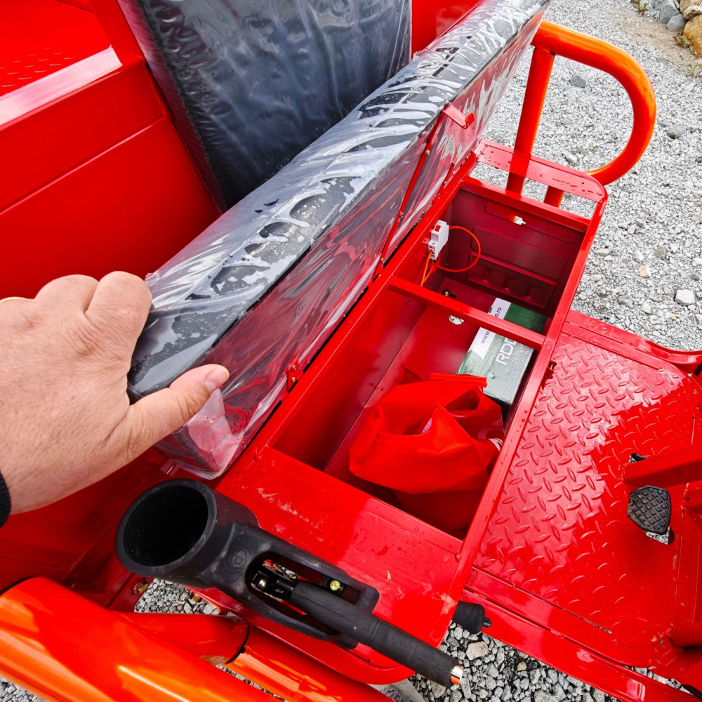 Triciclu Electric cu remorca basculabila la buton, 4000W, Fara Permis, RDB XL-KLASS 4 HIDRAULIC, CIV inclus [12]