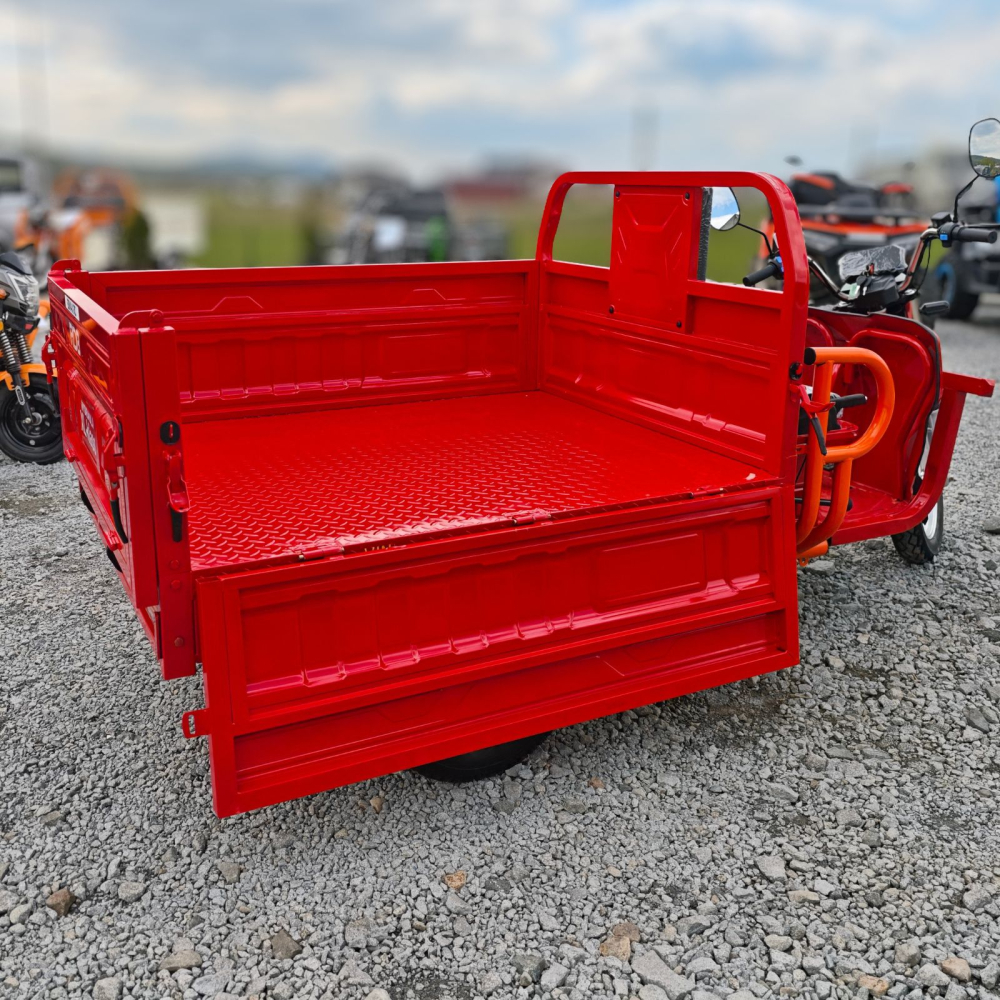 Triciclu Electric cu remorca basculabila la buton, 4000W, Fara Permis, RDB XL-KLASS 4 HIDRAULIC, CIV inclus [8]