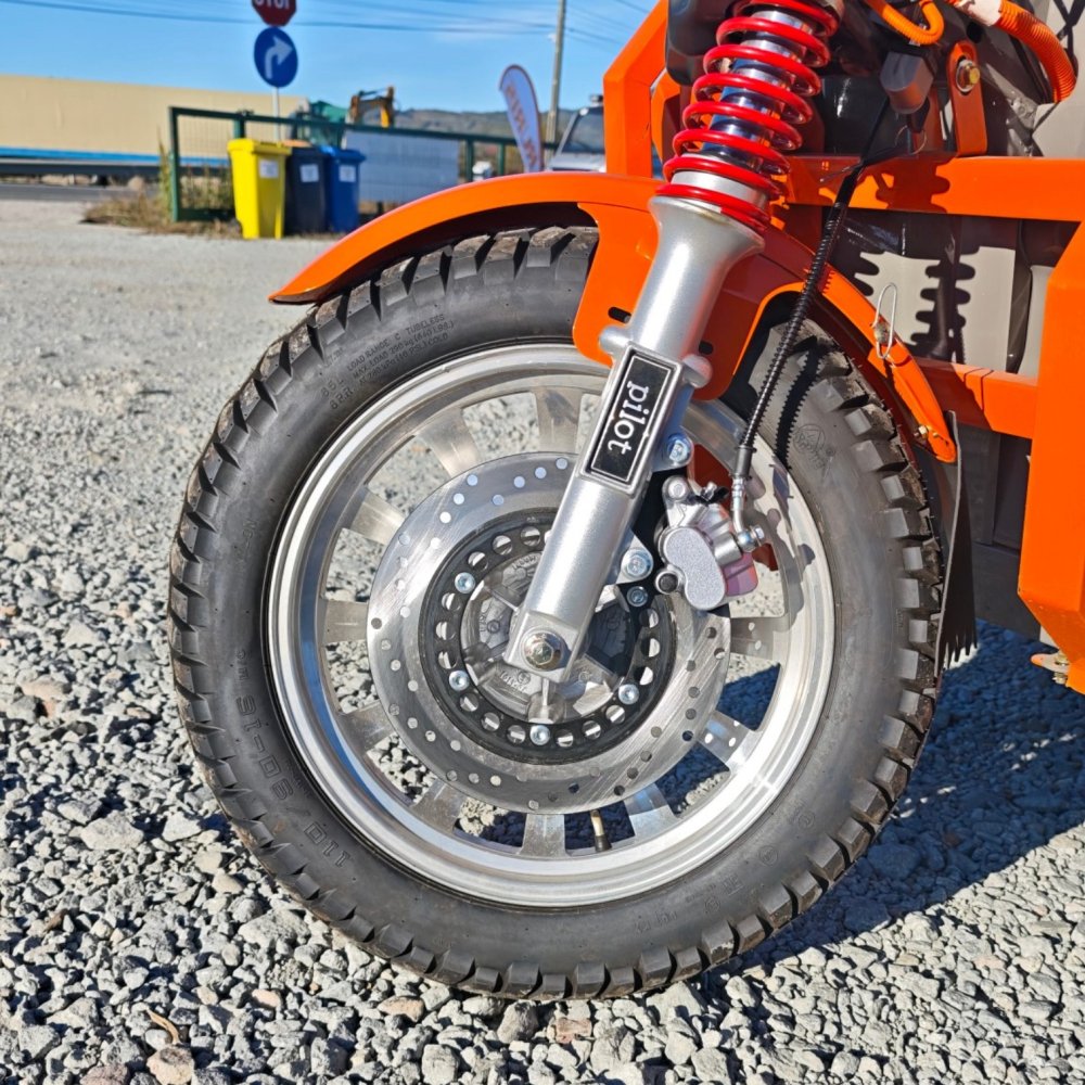 Triciclu Electric cu remorca basculabila la buton, Fara Permis, RURIS PILOT 3130 Hidraulic [20]