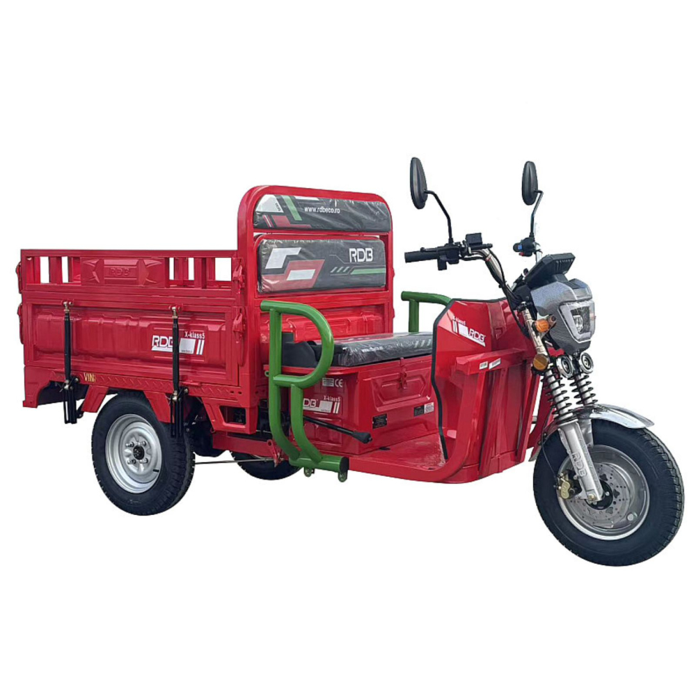 Triciclu Electric cu remorca basculabila, motor 3500W, Fara Permis, RDB X-KLASS 5 PLUS 2026 , Omologata, CIV inclus [24]