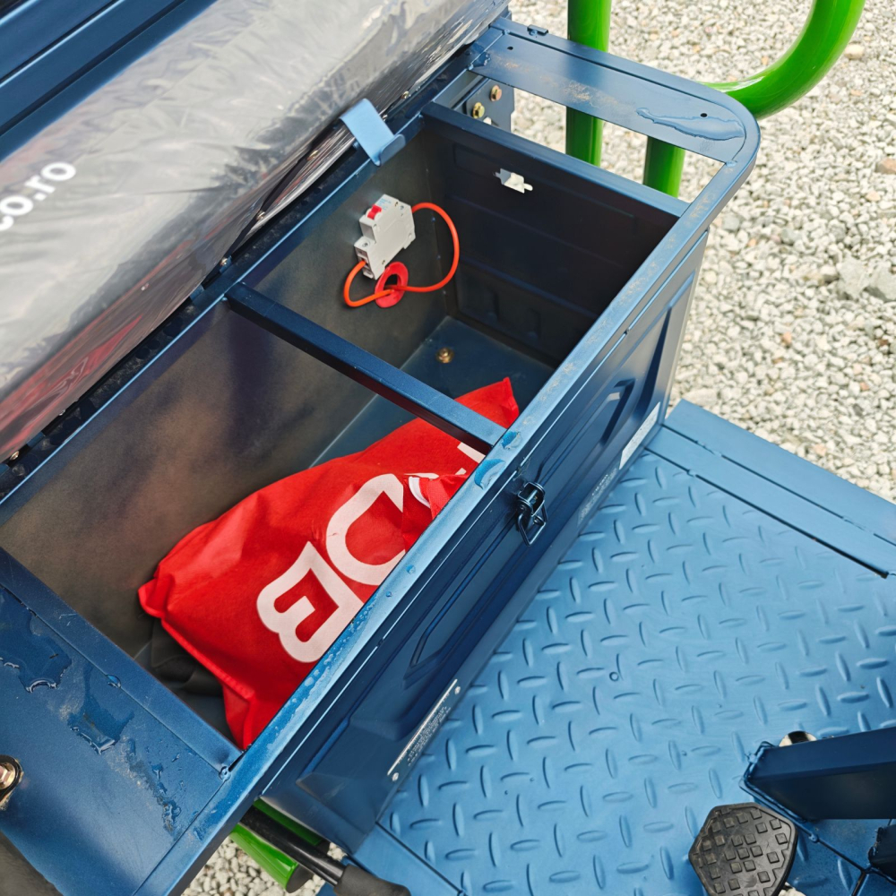Triciclu Electric cu remorca basculabila, motor 3500W, Fara Permis, RDB X-KLASS 5 PLUS 2026 , Omologata, CIV inclus [19]