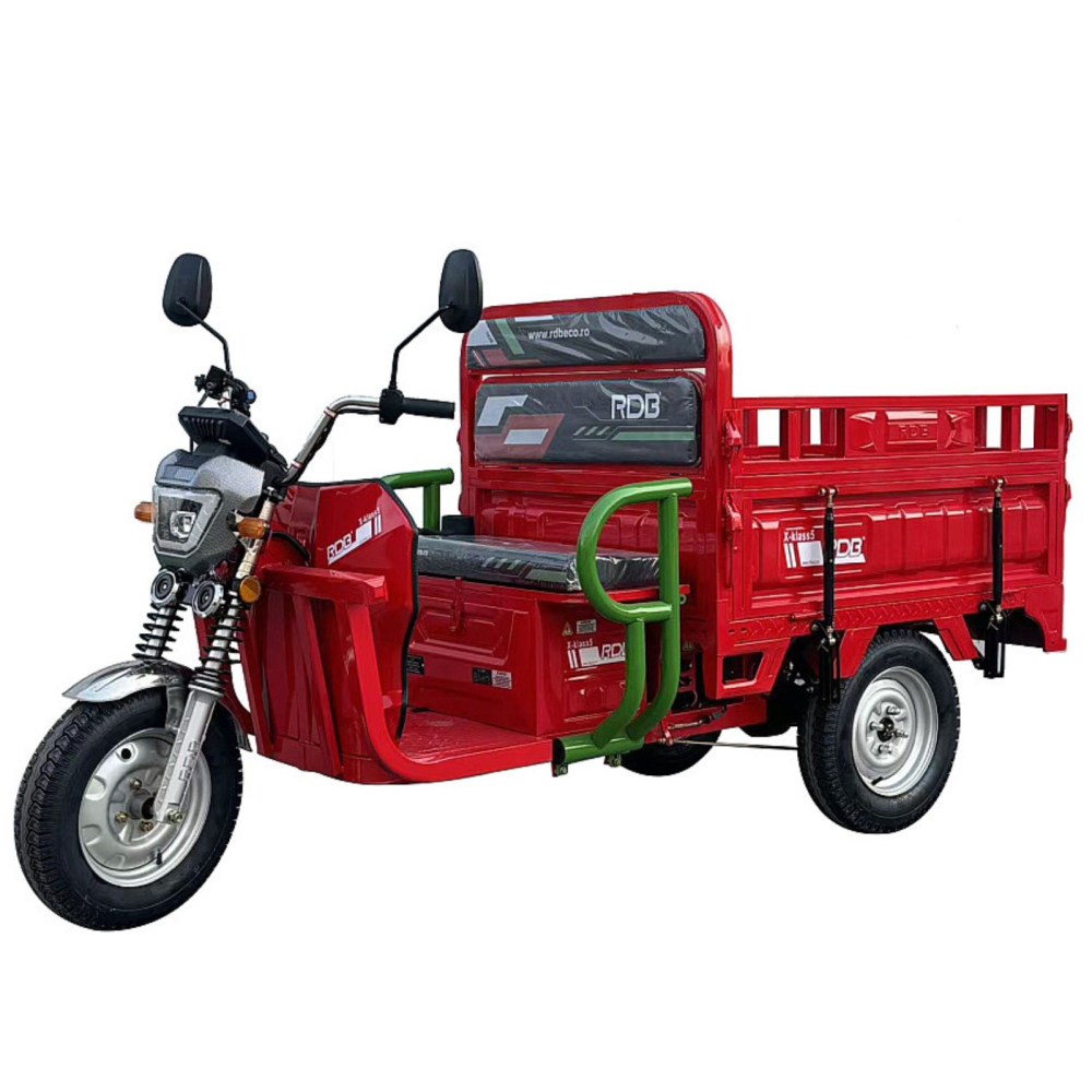 Triciclu Electric cu remorca basculabila, motor 3500W, Fara Permis, RDB X-KLASS 5 PLUS 2026 , Omologata, CIV inclus [23]