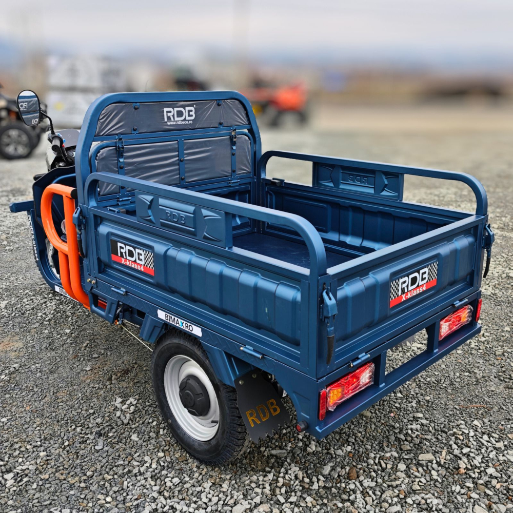 Triciclu Electric cu remorca basculabila, motor 3500W, Fara Permis (viteza max 25km/h), RDB X-KLASS4 , Omologata, CIV inclus [17]