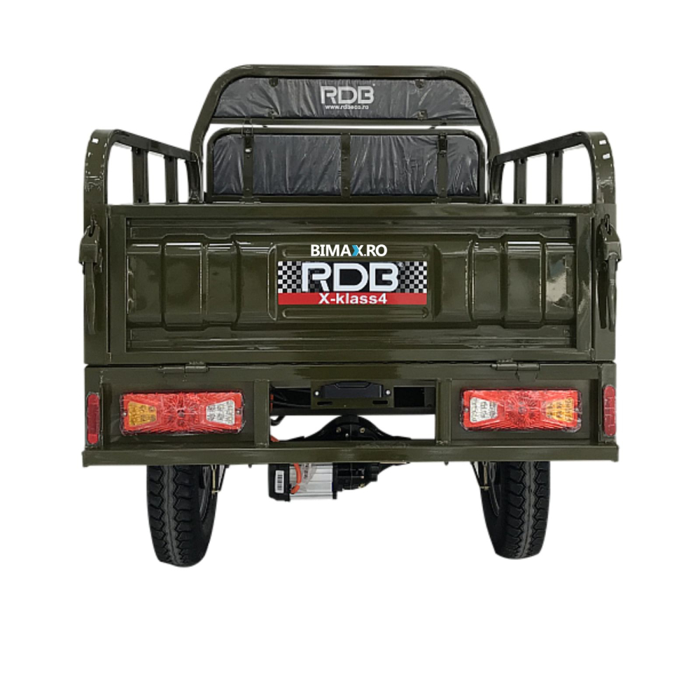 Triciclu Electric cu remorca basculabila, motor 3500W, Fara Permis (viteza max 25km/h), RDB X-KLASS4 , Omologata, CIV inclus [4]