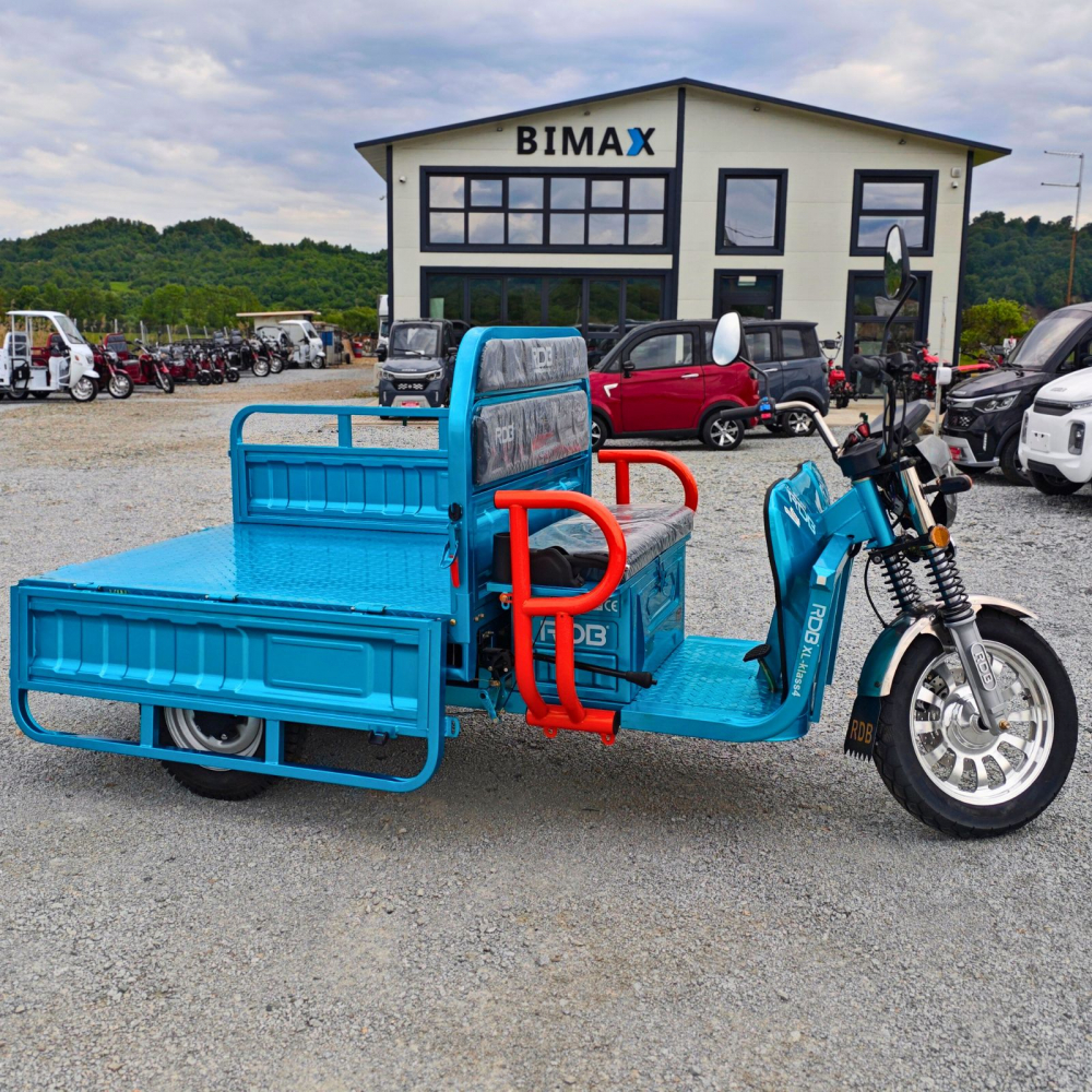 Triciclu Electric cu remorca basculabila, motor 4000W, Fara Permis (viteza max 25km/h), RDB XL-KLASS 4, Omologata, CIV inclus [7]