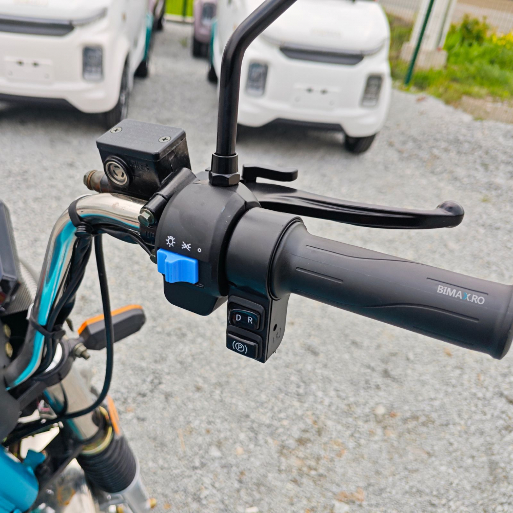 Triciclu Electric cu remorca basculabila, motor 4000W, Fara Permis (viteza max 25km/h), RDB XL-KLASS 4, Omologata, CIV inclus [13]