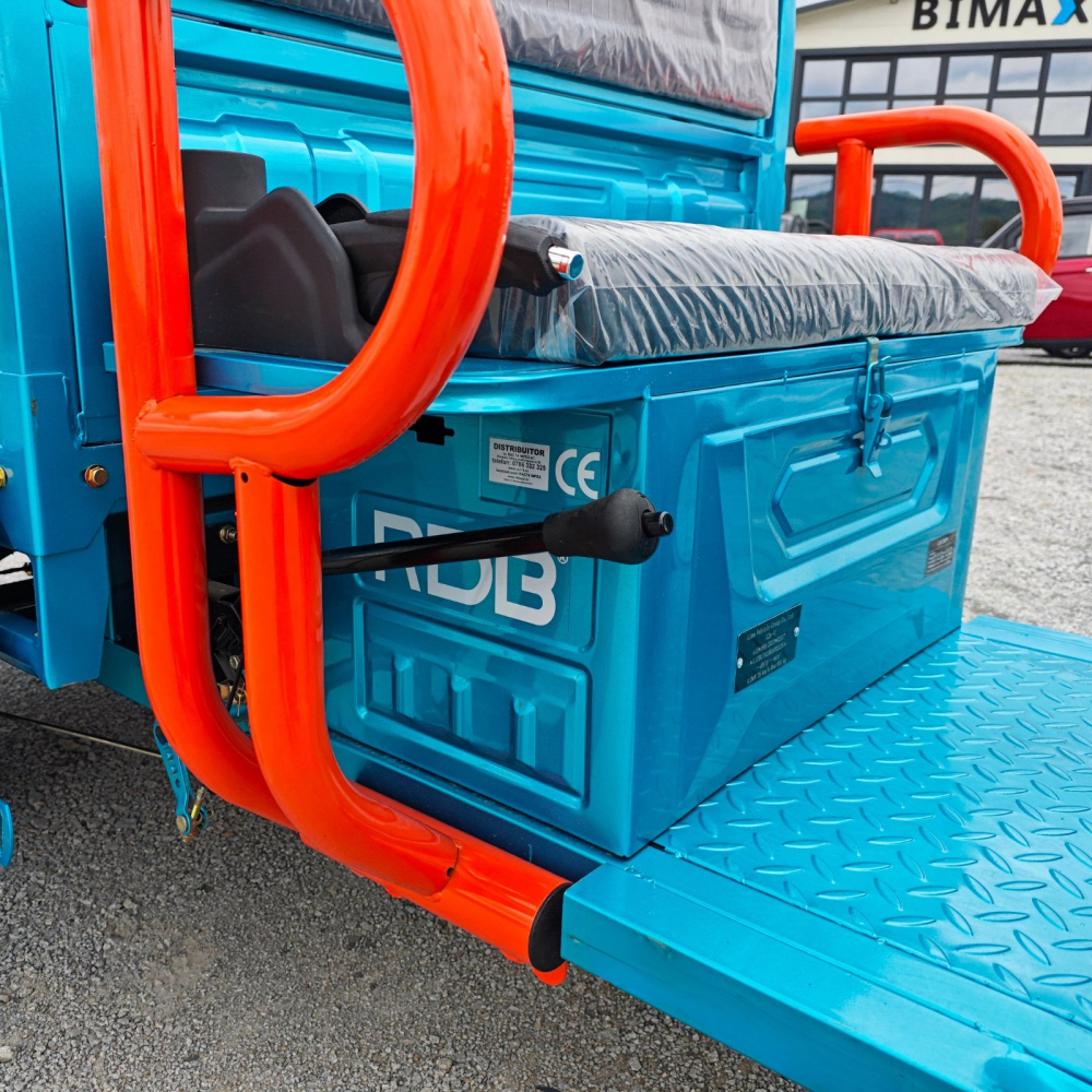 Triciclu Electric cu remorca basculabila la buton, 4000W, Fara Permis, RDB XL-KLASS 4 HIDRAULIC, CIV inclus [13]