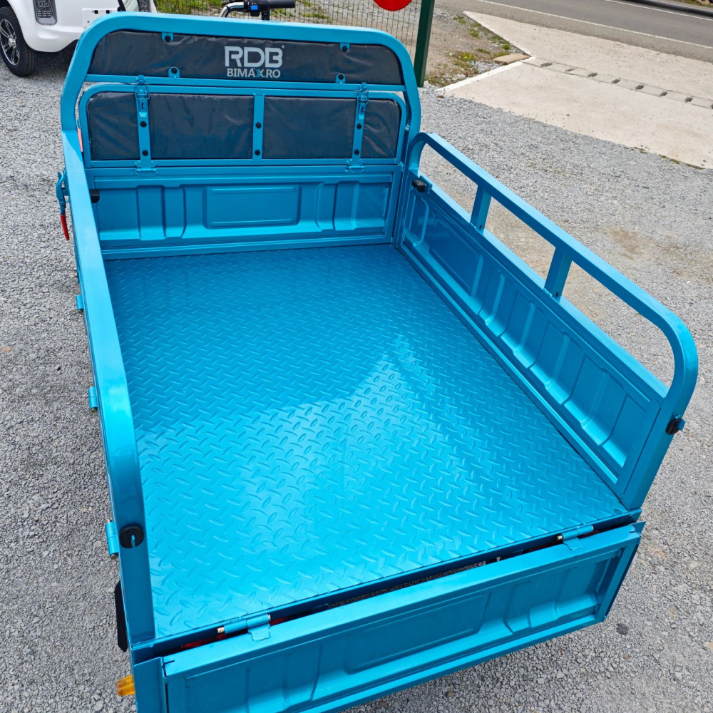 Triciclu Electric cu remorca basculabila la buton, 4000W, Fara Permis, RDB XL-KLASS 4 HIDRAULIC, CIV inclus [21]