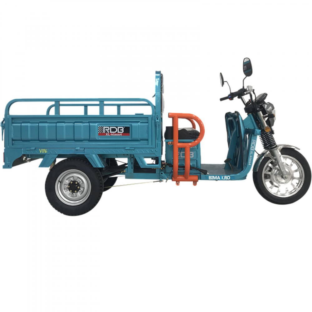 Triciclu Electric cu remorca basculabila, motor 4000W, Fara Permis (viteza max 25km/h), RDB XL-KLASS 4, Omologata, CIV inclus [18]
