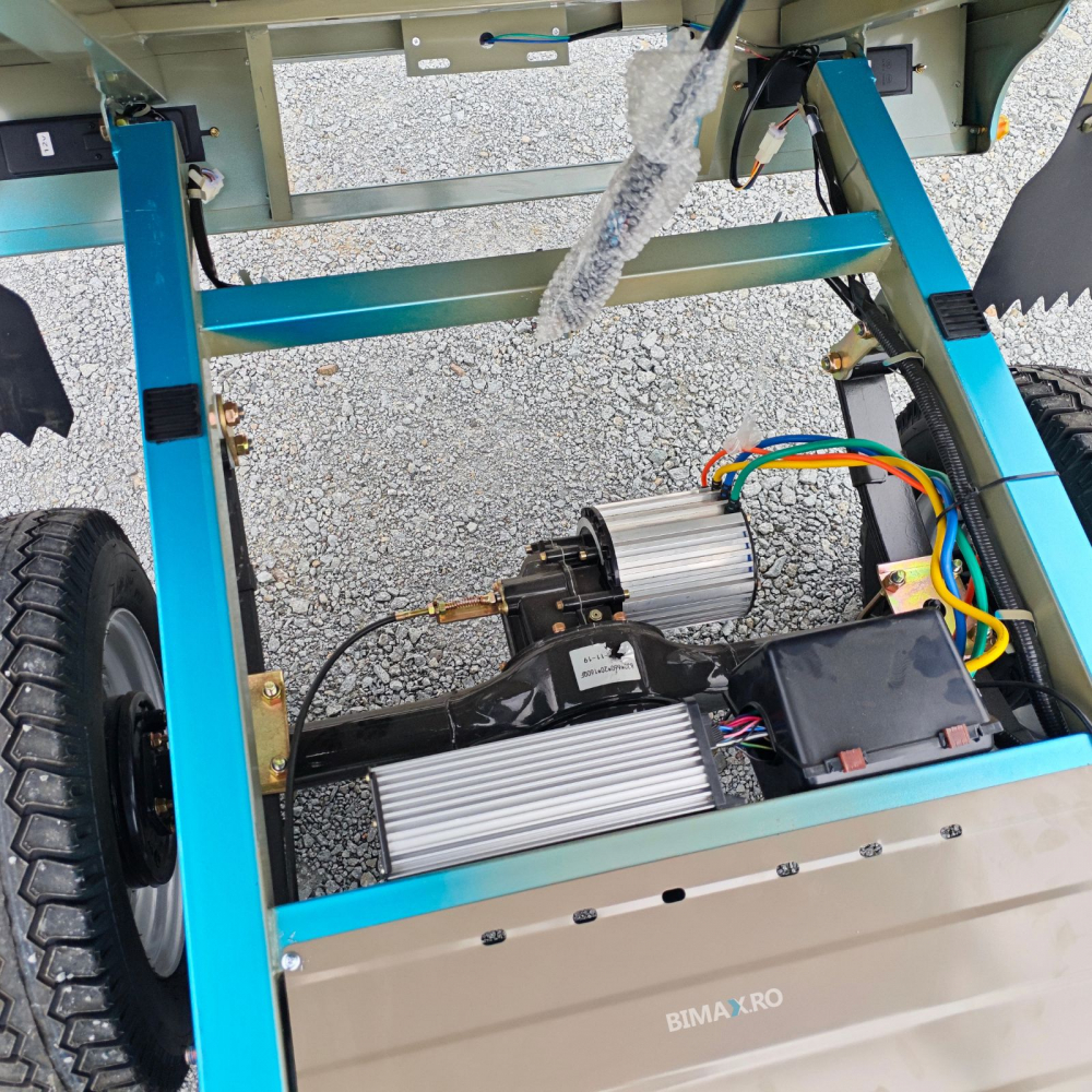 Triciclu Electric cu remorca basculabila, motor 4000W, Fara Permis (viteza max 25km/h), RDB XL-KLASS 4, Omologata, CIV inclus [22]