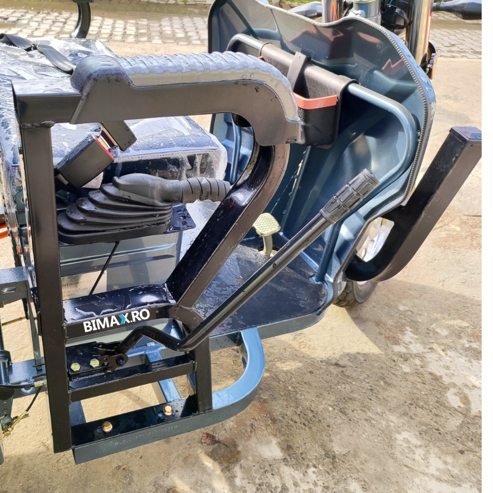 Triciclu electric transport marfa basculabil, motor 3900W, baterii 80Ah, Viteza 25km/h, JP1500 (25km/h) [11]