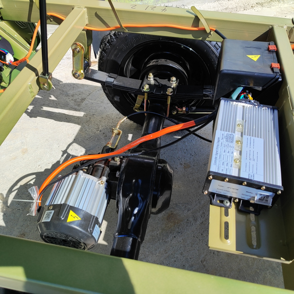 Triciclu electric transport marfa basculabil, Motor 2600W, Viteza 25km/h, Baterii 32Amperi (DZH-E) [6]