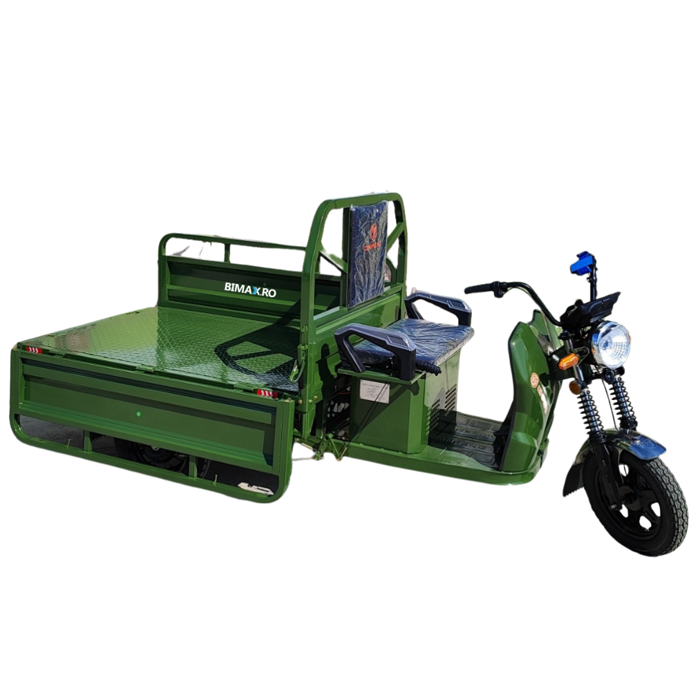 Triciclu electric transport marfa basculabil, Motor 2600W, Viteza 25km/h, Baterii 32Amperi (DZH-E) [11]