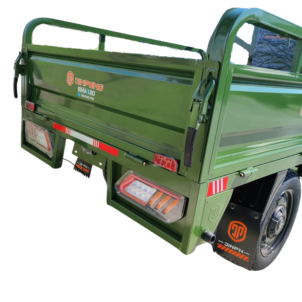 Triciclu electric transport marfa basculabil, Motor 2600W, Viteza 25km/h, Baterii 32Amperi (DZH-E) [10]