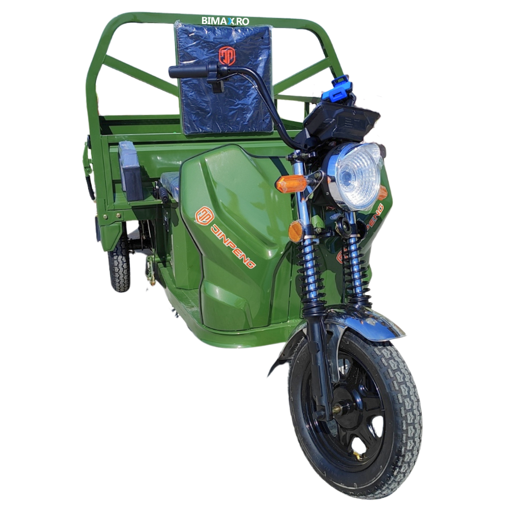Triciclu electric transport marfa basculabil, Motor 2600W, Viteza 25km/h, Baterii 32Amperi (DZH-E) [2]