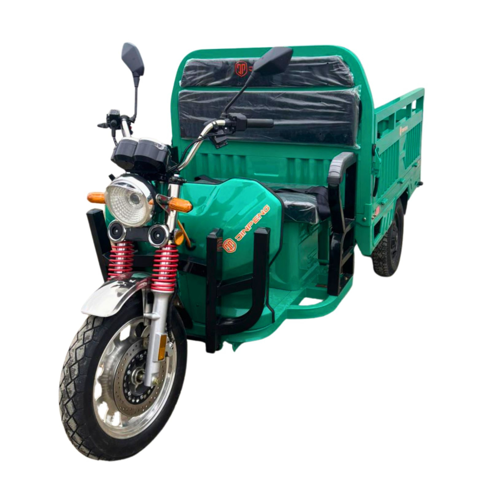 Triciclu electric transport marfa basculabil, motor 3900W, baterii 60Ah, Viteza 25km/h, JP1500 (25km/h) [3]
