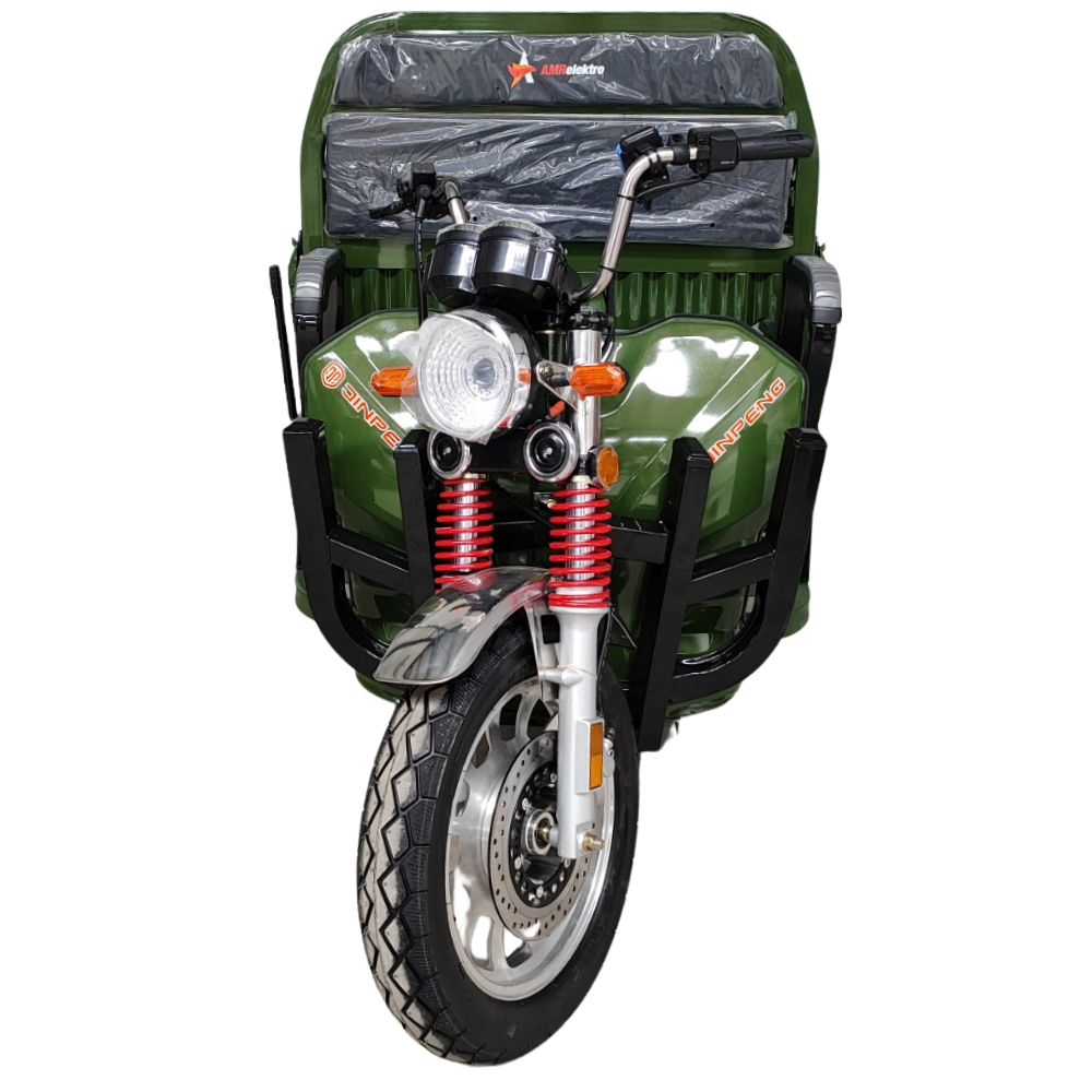 Triciclu electric transport marfa basculabil, motor 3900W, baterii 80Ah, Viteza 25km/h, JP1500 (25km/h) [12]