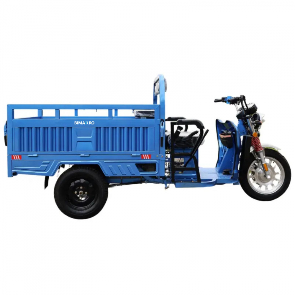 Triciclu electric transport marfa basculabil, motor 3900W, baterii 80Ah, Viteza 25km/h, JP1500 (25km/h) [14]
