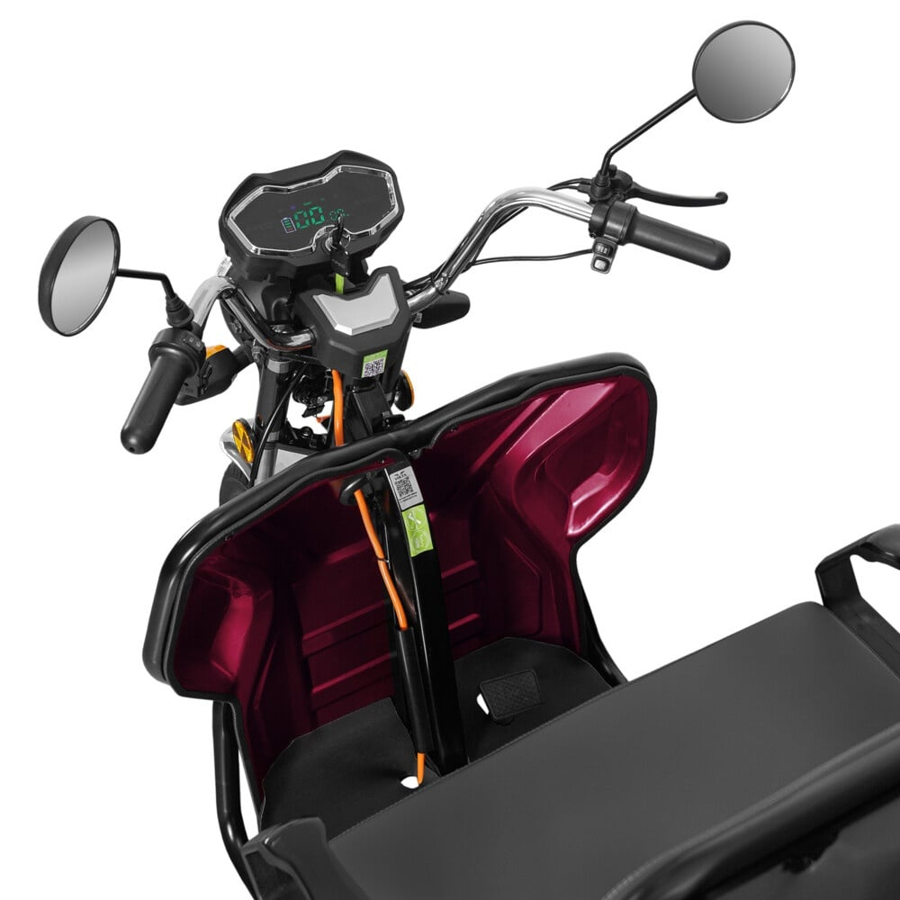 Triciclu Electric transport marfa, Fara Permis (viteza max 25km/h), Bena Basculabila, Carte RAR inclusa, Volta APT4 tip Ecopikap [11]