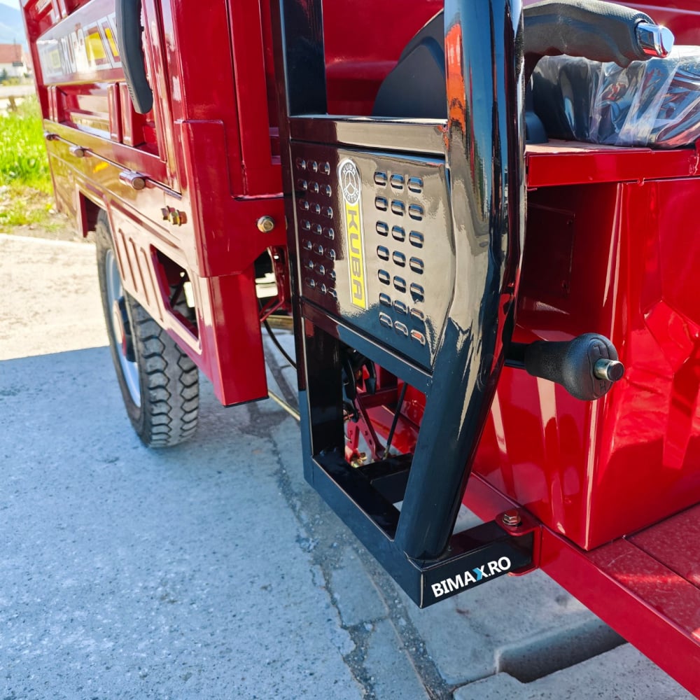 Triciclu Electric transport marfa Kuba GL15000, Fara Permis (viteza max 25km/h), Bena Basculabila, Carte RAR inclusa [9]