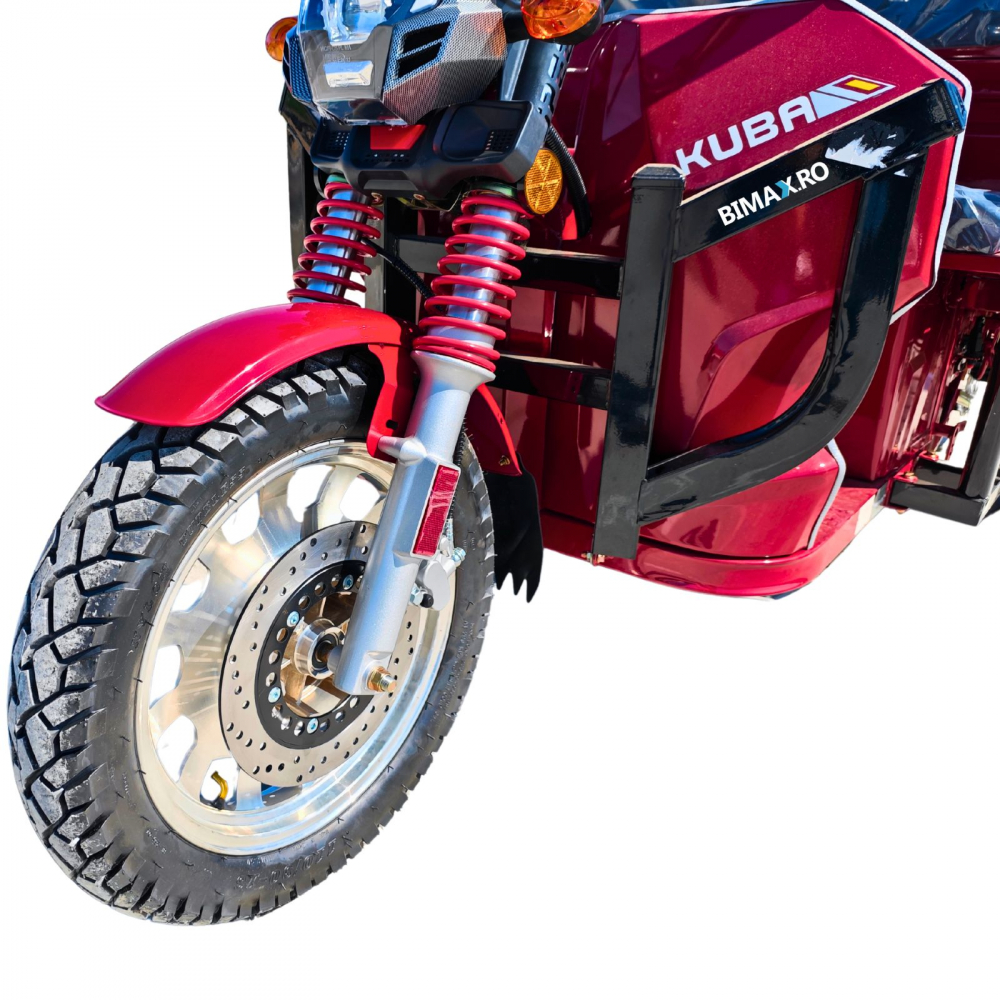 Triciclu Electric transport marfa Kuba GL15000, Fara Permis (viteza max 25km/h), Bena Basculabila, Carte RAR inclusa [8]