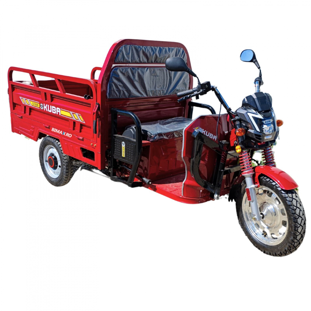Triciclu Electric transport marfa Kuba GL15000, Fara Permis (viteza max 25km/h), Bena Basculabila, Carte RAR inclusa [3]