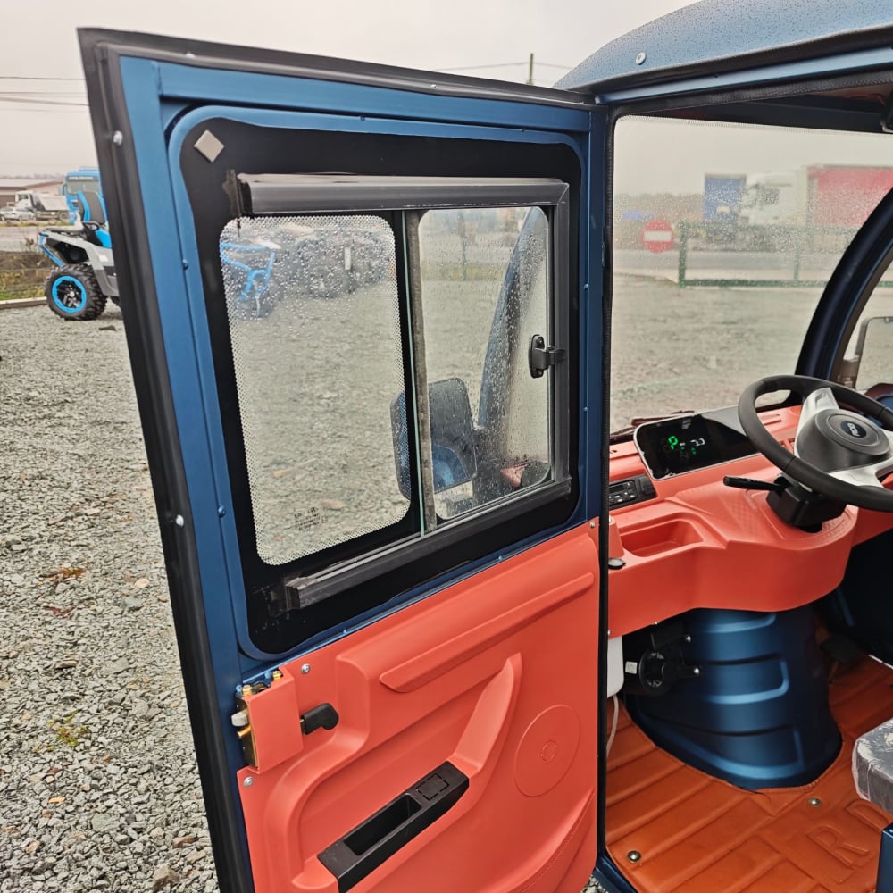 Triciclu Electric utilitar MAX KLASS4, model 2026 cu cabina, motor 4000W, Fara Permis (viteza max 25km/h), Carte RAR inclusa [18]