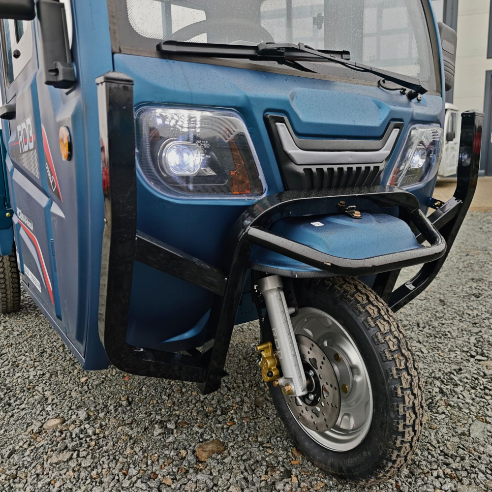 Triciclu Electric cu cabina inchisa si ghidon, MAX KLASS4, model 2026, motor 4000W, Fara Permis (viteza max 25km/h), Carte RAR inclusa [26]