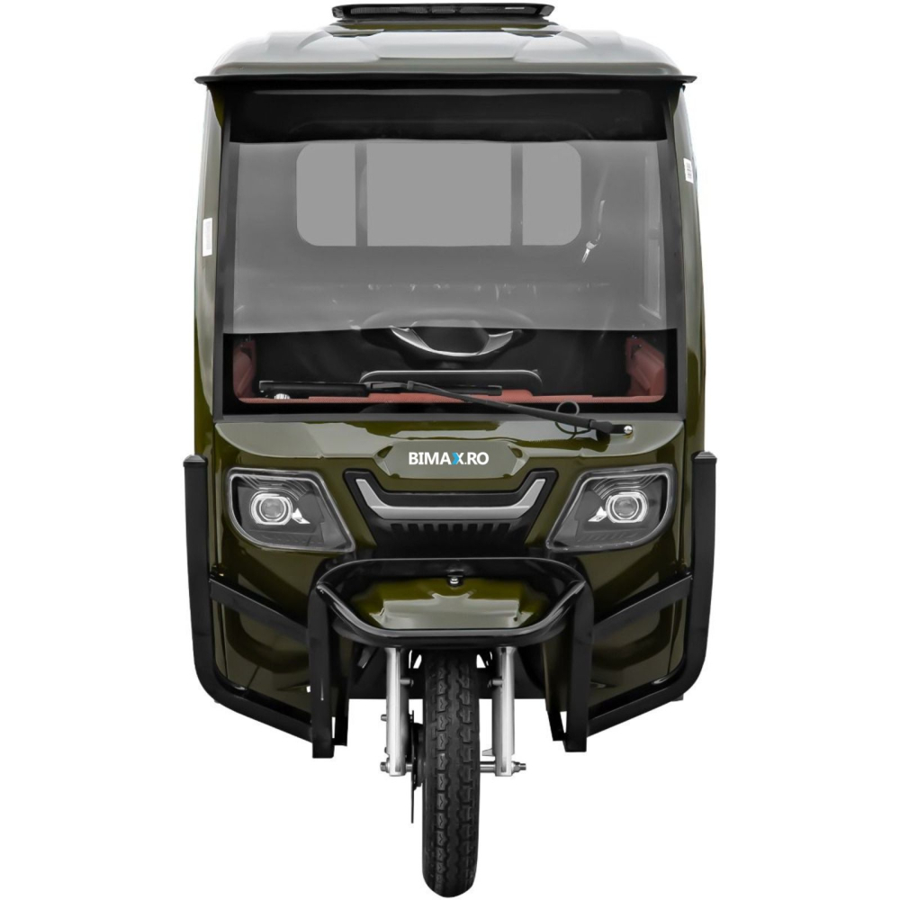 Triciclu Electric cu cabina inchisa si ghidon, MAX KLASS4, model 2026, motor 4000W, Fara Permis (viteza max 25km/h), Carte RAR inclusa [24]
