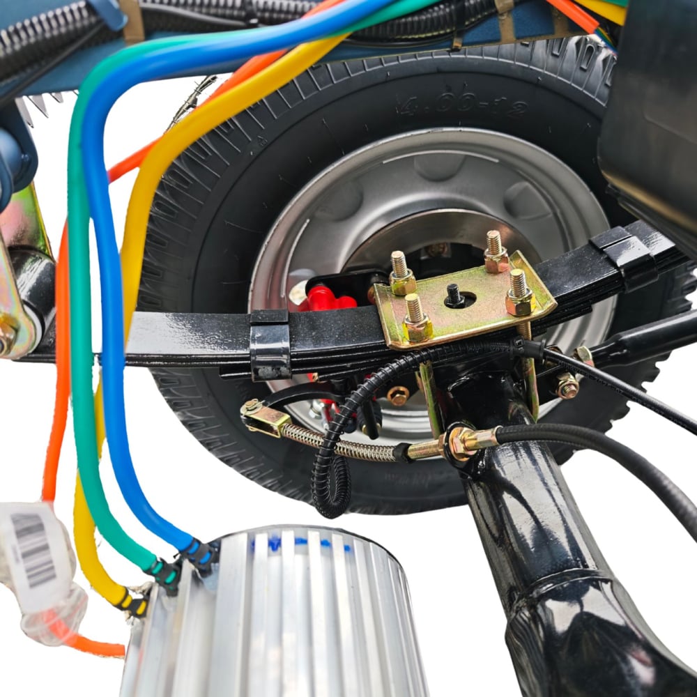 Triciclu Electric utilitar MAX KLASS4, model 2026 cu cabina, motor 4000W, Fara Permis (viteza max 25km/h), Carte RAR inclusa [5]