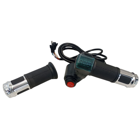 Acceleratie Scuter Electric - Acceleratie universala cu schimbator de viteze + indicator voltaj baterie