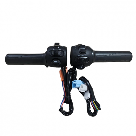 Acceleratie Scuter Electric - Set Manere scuter electric cu Acceleratie, Butoane Lumini, Trepte viteza