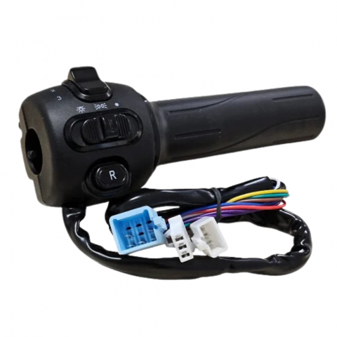 Set Manere scuter electric cu Acceleratie, Butoane Lumini, Trepte viteza [2]