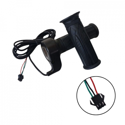 Acceleratie biciclete, triciclete, scutere, trotinete unviersala, simpla cu 3 fire [1]