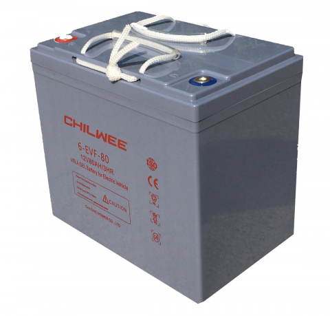 Jinpeng - Acumulator tricicluri electrice 6-EVF-80 (12V 80Ah)