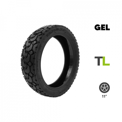 Ninebot Segway ZT3 PRO - Cauciuc Trotineta Electrica 70 / 60 - 7.5" cu Gel Antipana (Segway ZT3 PRO)