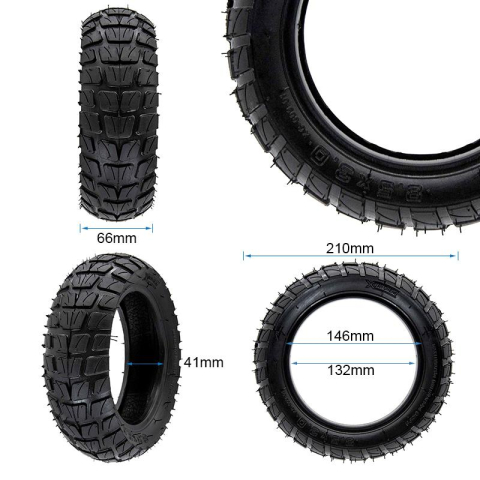 Anvelopa OffRoad 8.5 x 3 - 5.5", compatibila Kukirin G2 Pro [1]