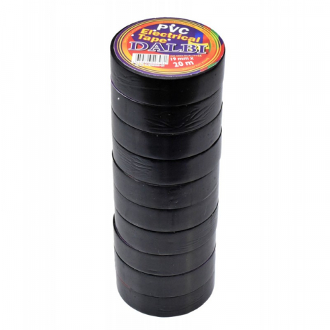 Banda Izoatoare Neagra 19mm x 20m, Set 10 buc [2]