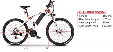 Bicicleta electrica MTB RKS CD15 [4]