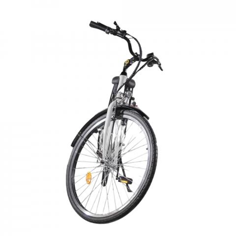 Bicicleta Electrica 25 km/h, RKS ZF6, alb, roti 28 inchi, autonomie 35km [1]