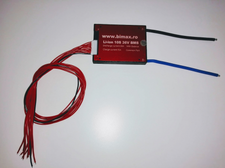 BMS-uri Litiu-Ion - BMS Litiu Ion 10S 30A (36V)