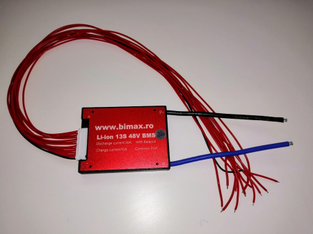 BMS-uri Litiu-Ion - BMS Litiu Ion 13S 30A (48V)