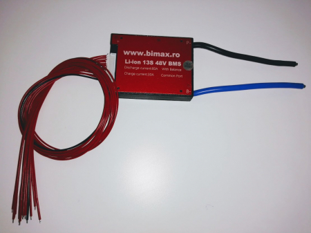 BMS-uri Litiu-Ion - BMS Litiu Ion 13S 60A (48V)