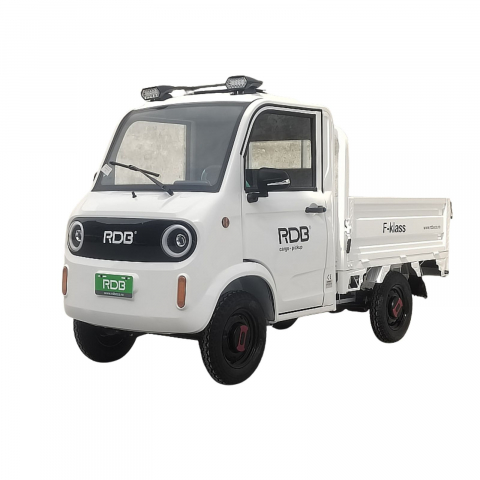 Camioneta Electrica cu remorca basculabila, motor 1500W max, viteza max 25km/h, F-Klass, Omologata, CIV inclus [25]